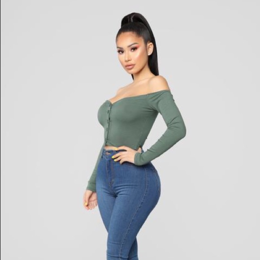 🧚🏼Long Sleeve offDShoulder🧚🏼🤍